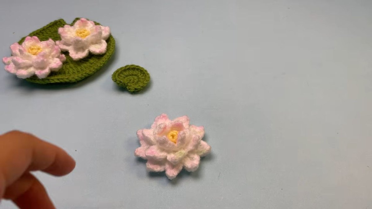 Crochet Lotus Flower: How to Make a Beautiful Water Lily