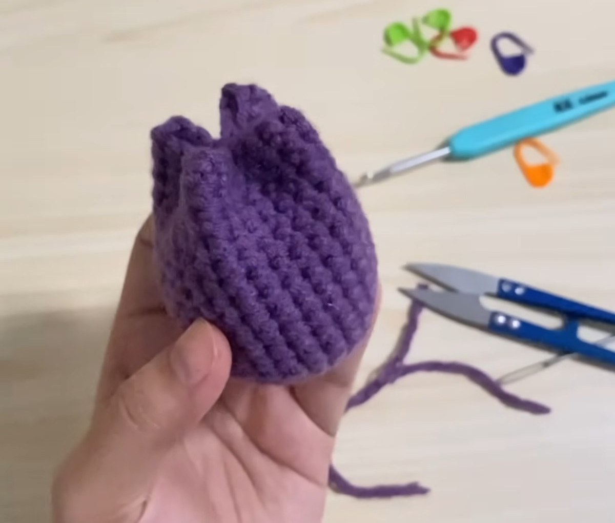 Free Crochet Tulip Pattern: How to Make a Stuffed Tulip